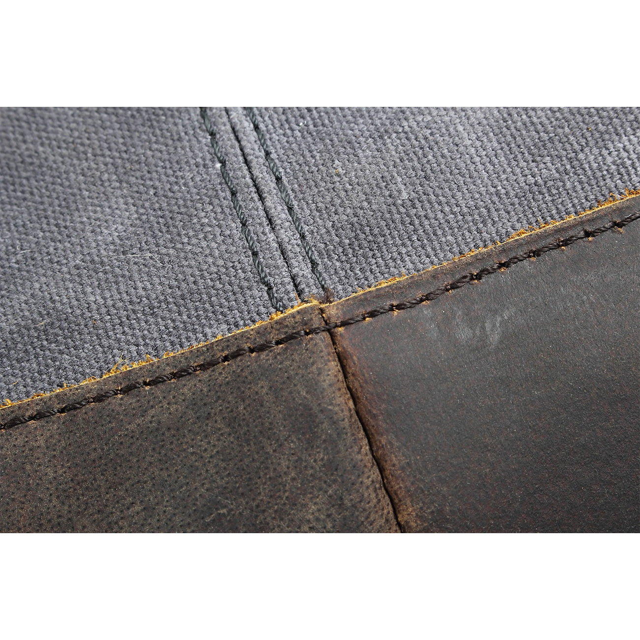 Waxed Canvas & Genuine Leather Travel Bag – 38L Duffle Weekender
