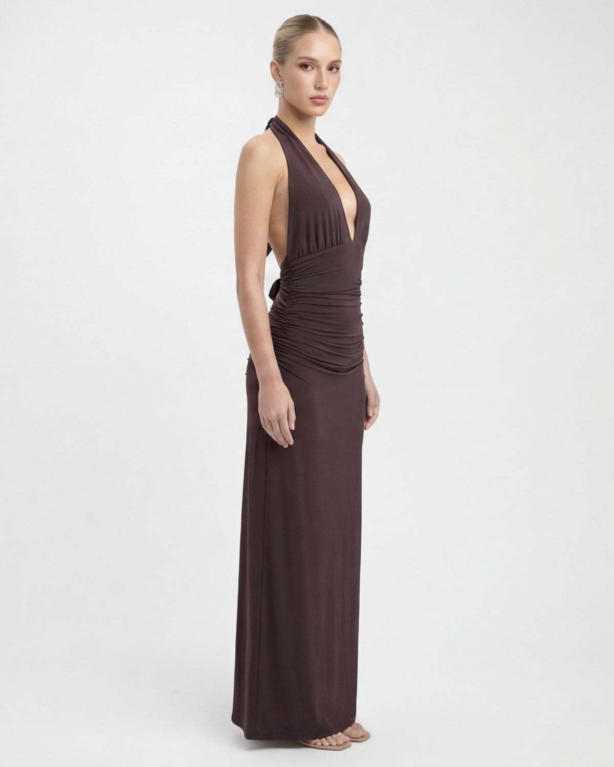 Maxi Dress Halter Neck — Occasion Wear | Aria Nyx