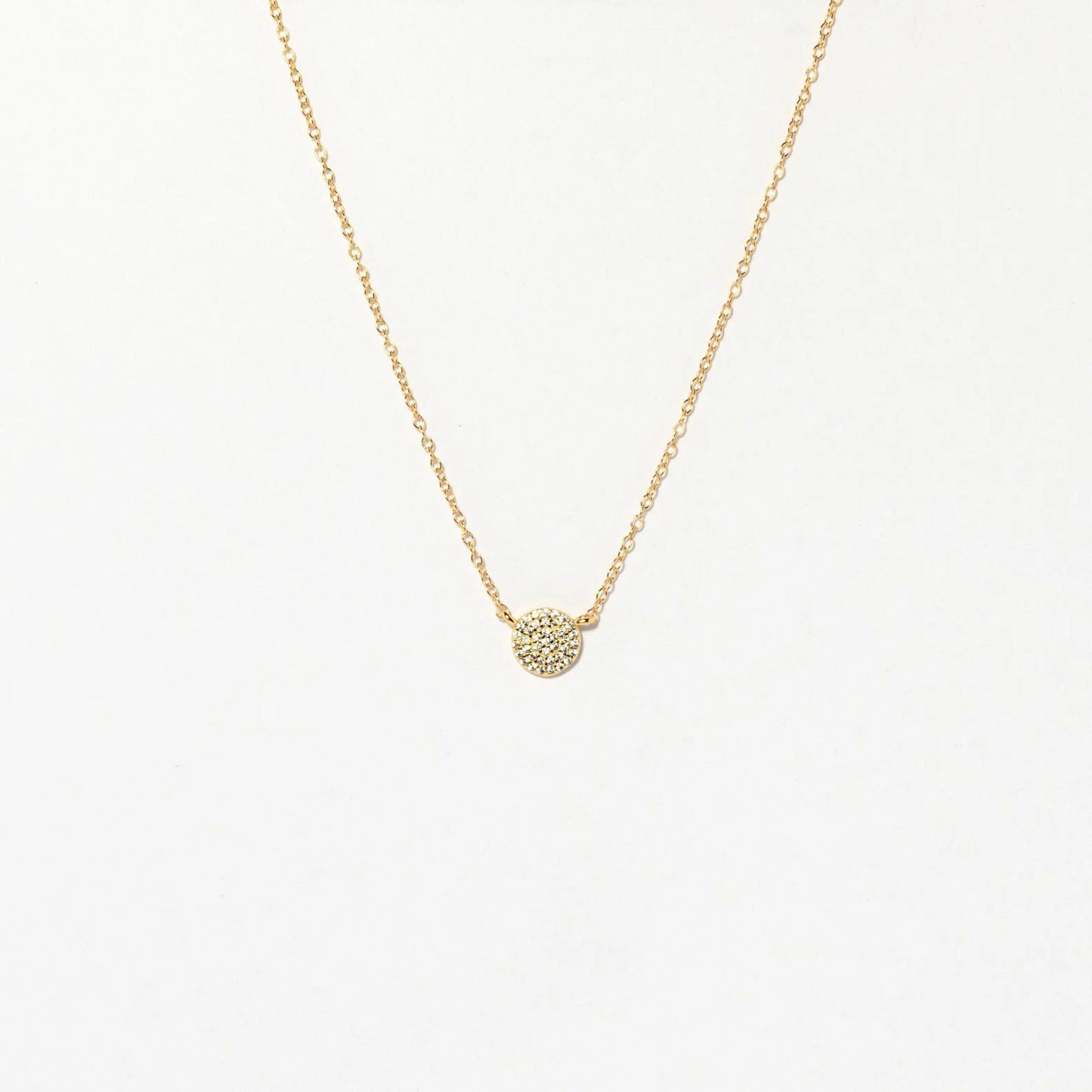 Elara Crystal Necklace – 925 Sterling Silver Crystal Pendant Necklace
