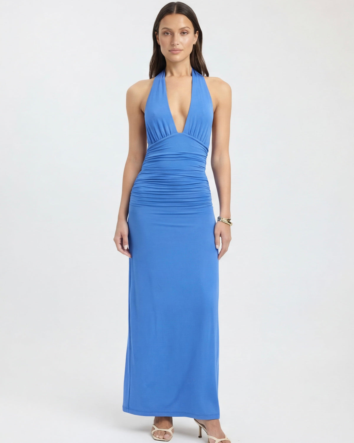 Maxi Dress Halter Neck — Occasion Wear | Aria Nyx