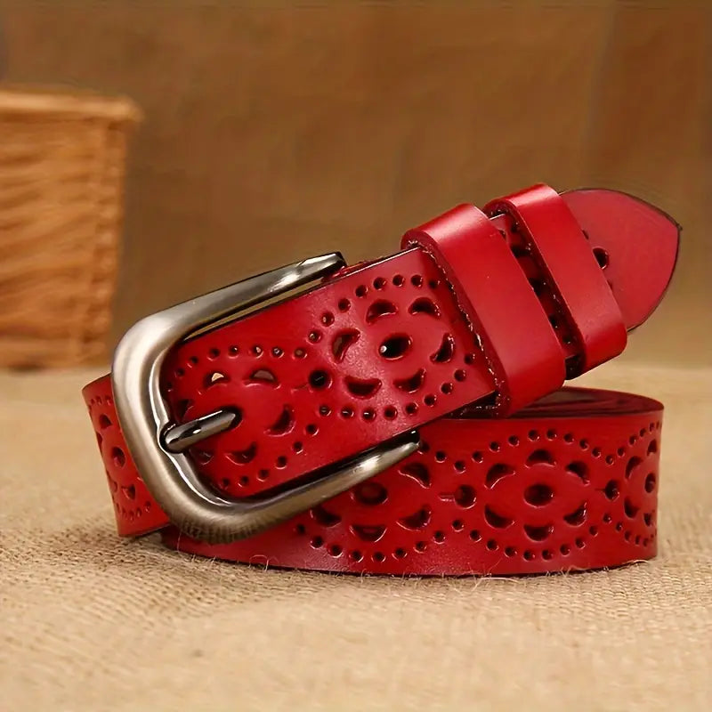 Genuine Leather Belt for Women – Classic Everyday Ladies Belt