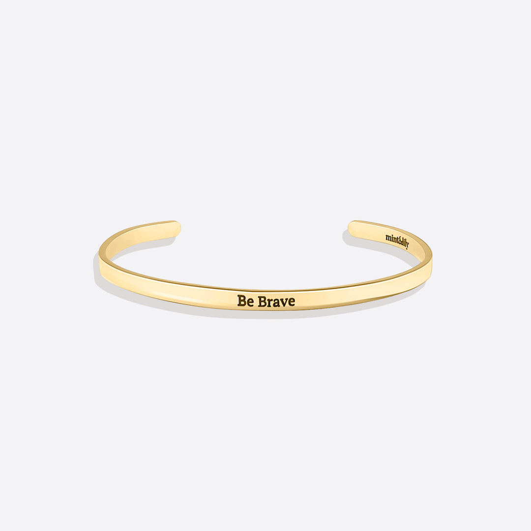 Custom Thin Personalised Engraved Cuff Bangle – Minimalist Bracelet