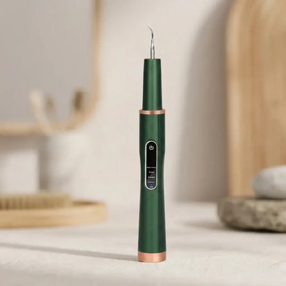 Green ultrasonic dog teeth scaler handheld device
