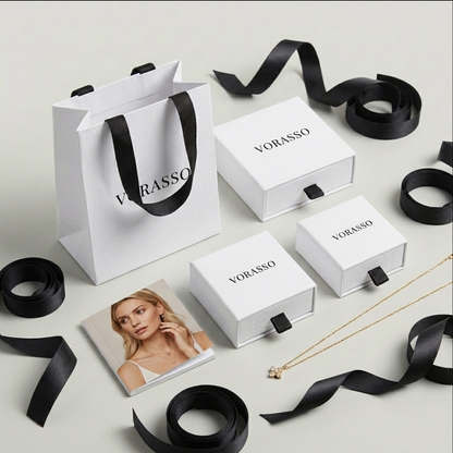 VORASSO branded gift packaging