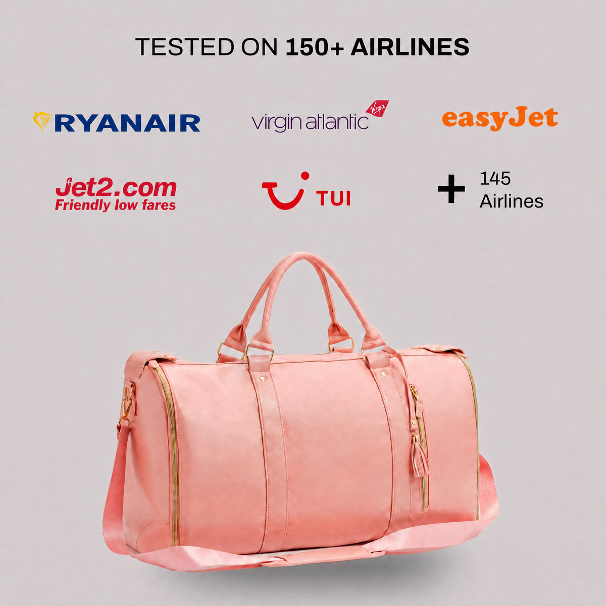 VORASSO Cabin Bag 2.0 – Carry On Hand Luggage with Detachable Wheels