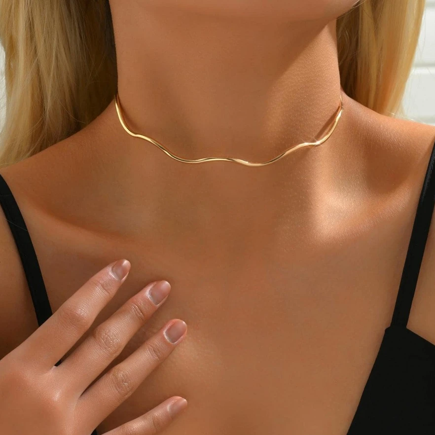 Vintage Thin Gold Necklace – Fine Everyday Chain