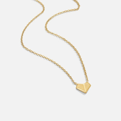 Isla Heart Necklace – 18K Gold Waterproof Heart Pendant Necklace