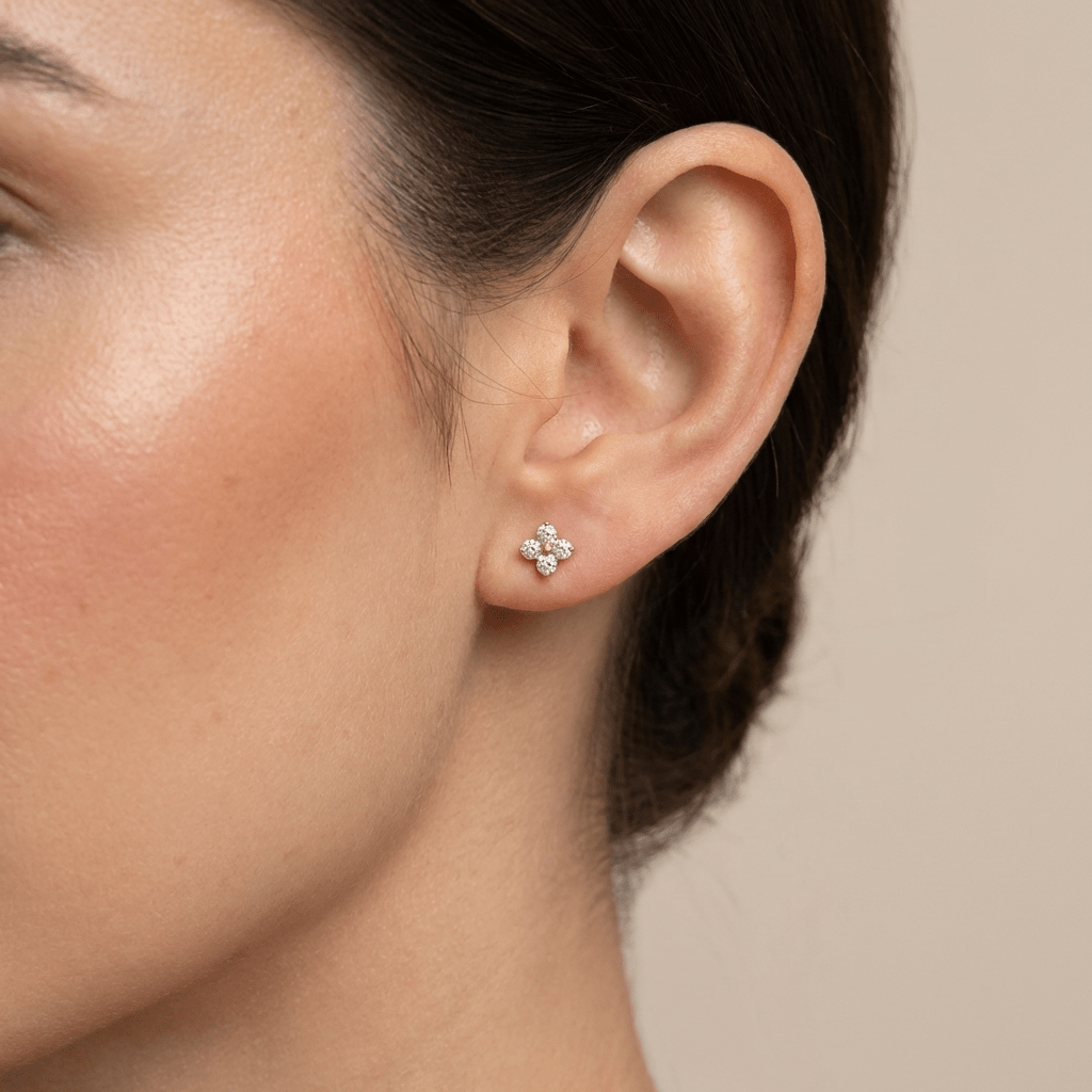 Lilia Spark Crystal Studs