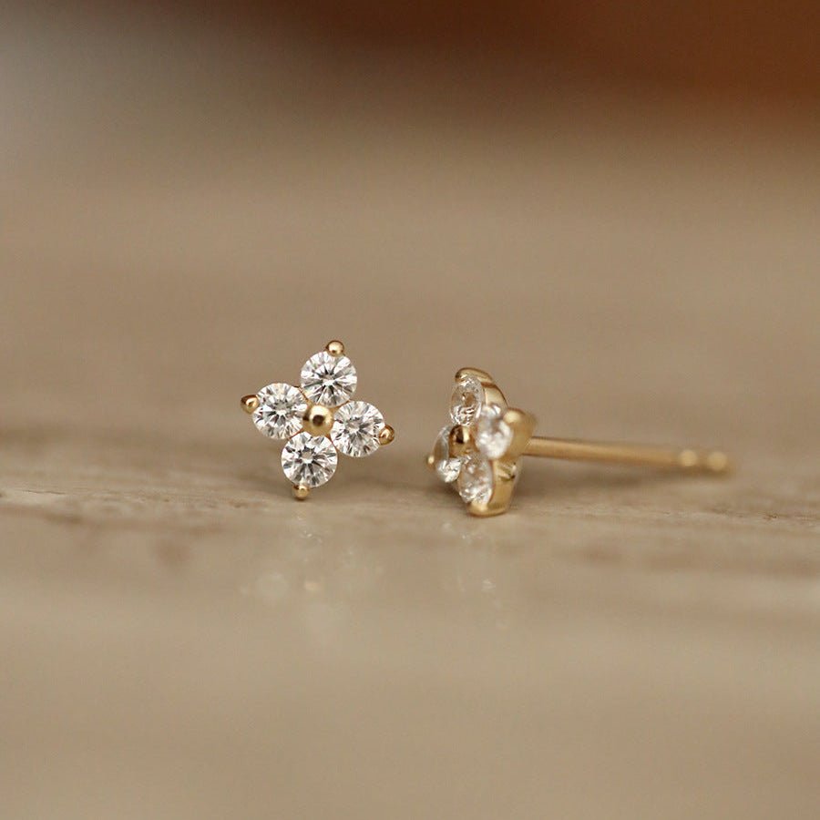 Lilia Spark Crystal Studs