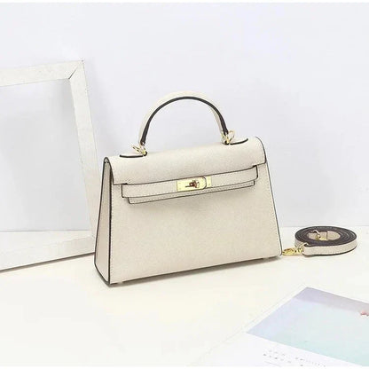 Vegan Leather Crossbody Bag for Women – Compact Shoulder Bag