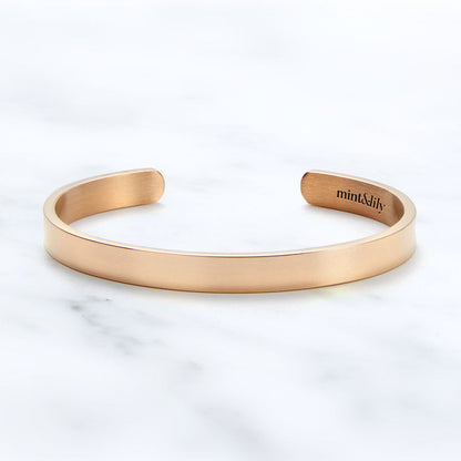 ‘Not Sisters By Blood But Sisters By Heart’ Personalised Engraved Bangle