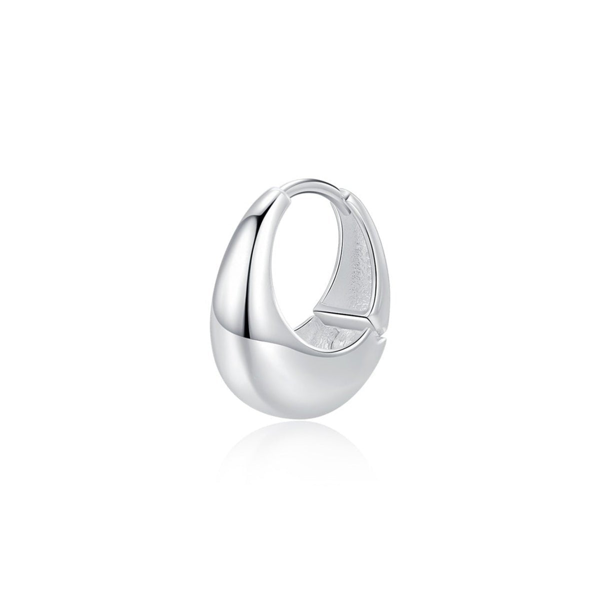 Mira Gold Hoops – 19mm 18K Gold Waterproof Hoop Earrings