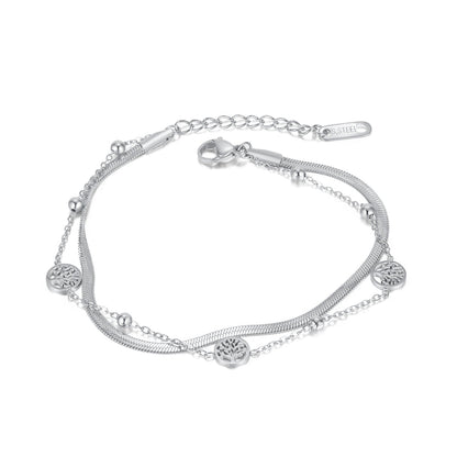 Tree of Life Bracelet – 18K Gold Waterproof Symbolic Charm Bracelet