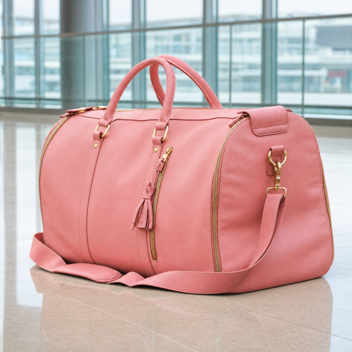 Rose cabin bag, Classic, in an airport terminal