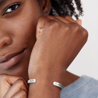 ‘Remember Who You Are’ Personalised Engraved Cuff Bangle